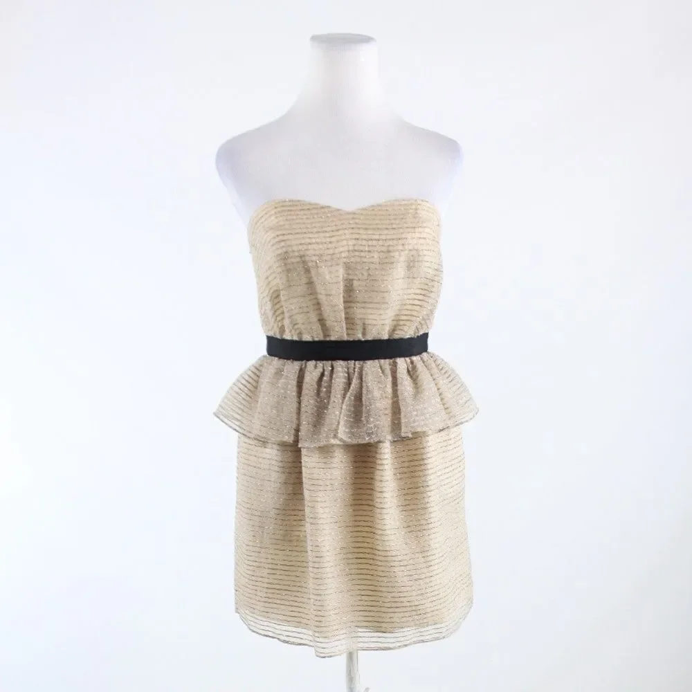 BCBGMax Azria beige dress4 BCBGMax Azria beige dress4
